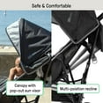 thumbnail image 5 of Ingenuity 3Dmini Lightweight Umbrella Convenience Stroller, Gray, 5 of 11