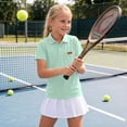 thumbnail image 5 of Chbgutlmr Boys Girls Tops Unisex School T-Shirts Short Sleeve Button Lapel Tops with Pocket Casual Summer Comfy Uniform Tops for Kids 2-15 Years, 5 of 8