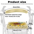 thumbnail image 6 of HELLHERO Rollator Walker Seat Back Covers Sunflower Seat & Backrest Covers & Reusable for The Elderly Streets with Removable, 6 of 7