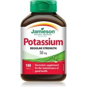 Jamieson Potassium 50 mg, 100 tablets