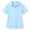 Back to School - Sky Blue, variant on Krdevn Girls Short Sleeve Notch V Collar Pullover Pique Polo Shirt Soft Breathable Knit Back to School Casual Everyday Kids Uniform Tops,7-8 Years