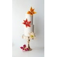 thumbnail image 3 of Crystal Candy Make-a-Tiger-Lily Wafer-Paper Flowers, Orange, 3 of 3