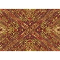 thumbnail image 1 of Ahgly Company Indoor Rectangle Patterned Carrot Orange Area Rugs, 8' x 10', 1 of 6