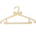 thumbnail image 1 of OULII 1Pcs Hanger For Newborn Clothes Wooden Bow Shape Smooth Surface Baby Closet Photo Shooting, 1 of 7
