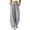 Gray#pants for women#1, variant on Women Wide Leg Pant Plus Size Lounge Barrel Pants Comfy Flowy Palazzo Trousers Lightweight Daily Wear Solid Bottoms Orange S