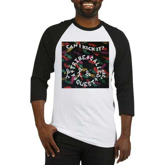 CafePress - ATCQ Or A TRIBE CALLED QUEST Baseball Jersey - Cotton Baseball Jersey, 3/4 Raglan Sleeve Shirt