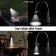 LED Work Light, 500 Lumen, Telescopic, Magnetic Base, Flexible ...