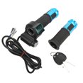 thumbnail image 2 of Electric Vehicle Accessories, Speed Controlled Convenient Electric Scooters Throttle Grip And Lock Real Time Display  For Electric Vehicle Blue Handle Sleeve, 2 of 8