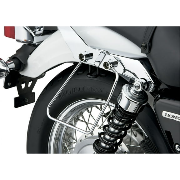 Chrome Saddlebag Supports for 2010 Honda 750 Shadow RS