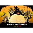 thumbnail image 2 of EREHome Polyester Fabric 7x5ft Happy Halloween Photo Background Pumpkin Face Castle Backdrops for Photographer Photography Backdrops, 2 of 2