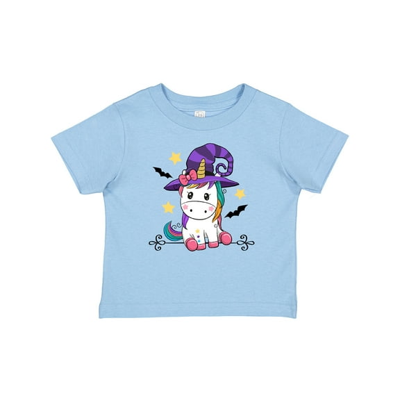 Inktastic Halloween Girls Unicorn Witch Girls Baby T-Shirt
