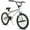 Silver, variant on JOYSTAR Gemsbok 20 Inch BMX Bike for Kids Ages 7 Year and Up, Freestyle Kids' Bicycles for Boys Girls Beginner Level Riders, Dual Hand Brakes, Single Speed Kids Bike, Multiple Colors