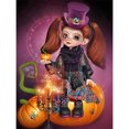 thumbnail image 2 of Cuadros Decorativos Diamante pintura Halloween dibujos animados chica completo redondo taladro imagen (A3794) Tmvgtek embutido en tela, 2 of 7
