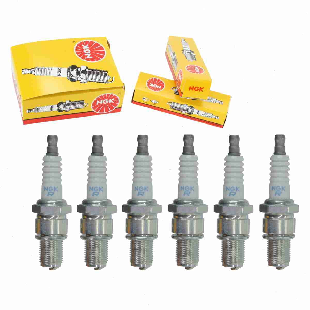 Set Of 4 NGK Laser Platinum Spark Plugs For VW Beetle & Jetta – OE Specs PZFR5D-11