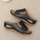thumbnail image 5 of Nuevas sandalias con punta de boca de pez y tacón alto de cuña para mujer Wmkox8yii  ytu5932, 5 of 7