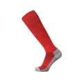 thumbnail image 2 of WQNVRNR Boys Athletic Soccer Socks- Breathable Over Knee Anti-slip Towel Bottom Unisex Long Football Sports Socks Red Size 7-9Years, 2 of 5