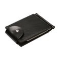 thumbnail image 4 of SHOWERORO Men Compact Wallet with Money Clip 1Pack Black PU Anti-RFID for Everyday Use, 4 of 8
