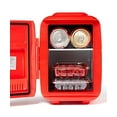 thumbnail image 4 of Cooluli Classic 4-Liter Portable Cooler/Warmer Mini Fridge, Glossy Red, 4 of 6
