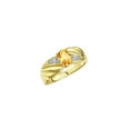 thumbnail image 3 of RYLOS Bagues pour Femmes Bague Aile d'Ange en Or Jaune 14K Pierre de Naissance Pierre Précieuse 7X5MM et Diamants Novembre Citrine Bijoux pour Femmes Bagues en Or pour Femmes Taille 6, 3 of 6