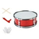 thumbnail image 5 of Instrumentos musicales de tambor de 13 "con baquetas, juguete educativo, tambores musicales para adolescentes, niños, niñas y principiantes, 5 of 9