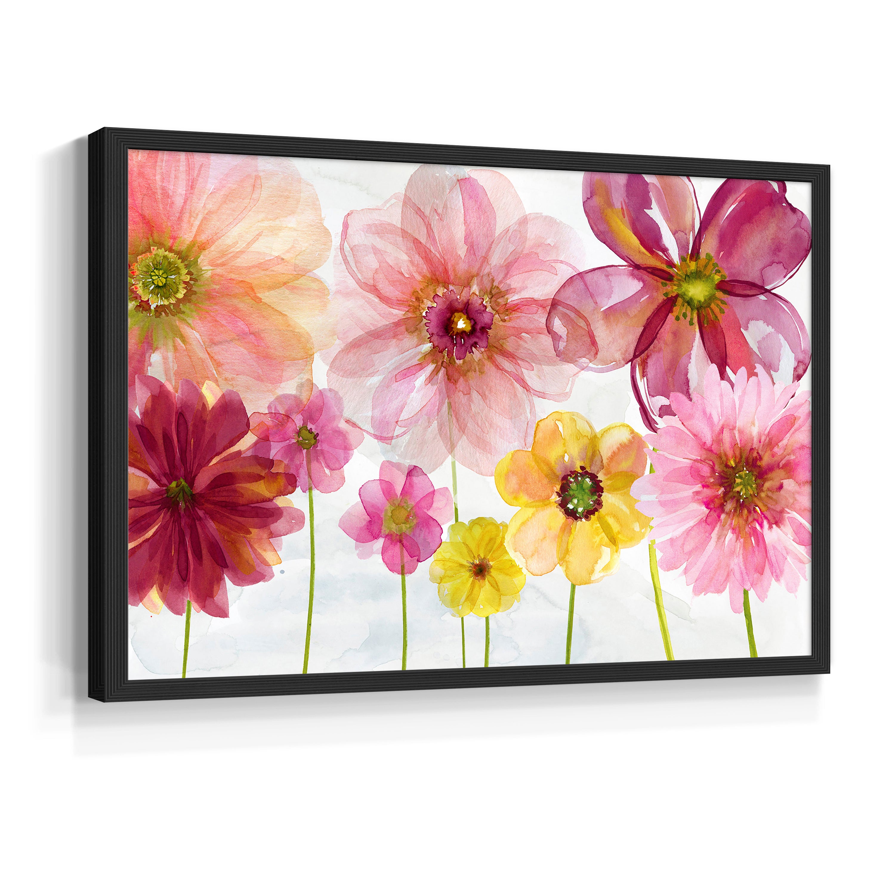 Pop Of Spring by Carol Robinson - Restickable Framed Giclée Print