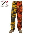 thumbnail image 2 of Rothco Two-Tone Camo BDU Pants Yellow Orange, 2 of 3