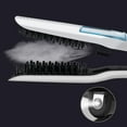 thumbnail image 5 of Steam Hair Straightener Comb Ceramic Brush Automatic Straightening Tool for Effortless Styling and Shine, 5 of 8