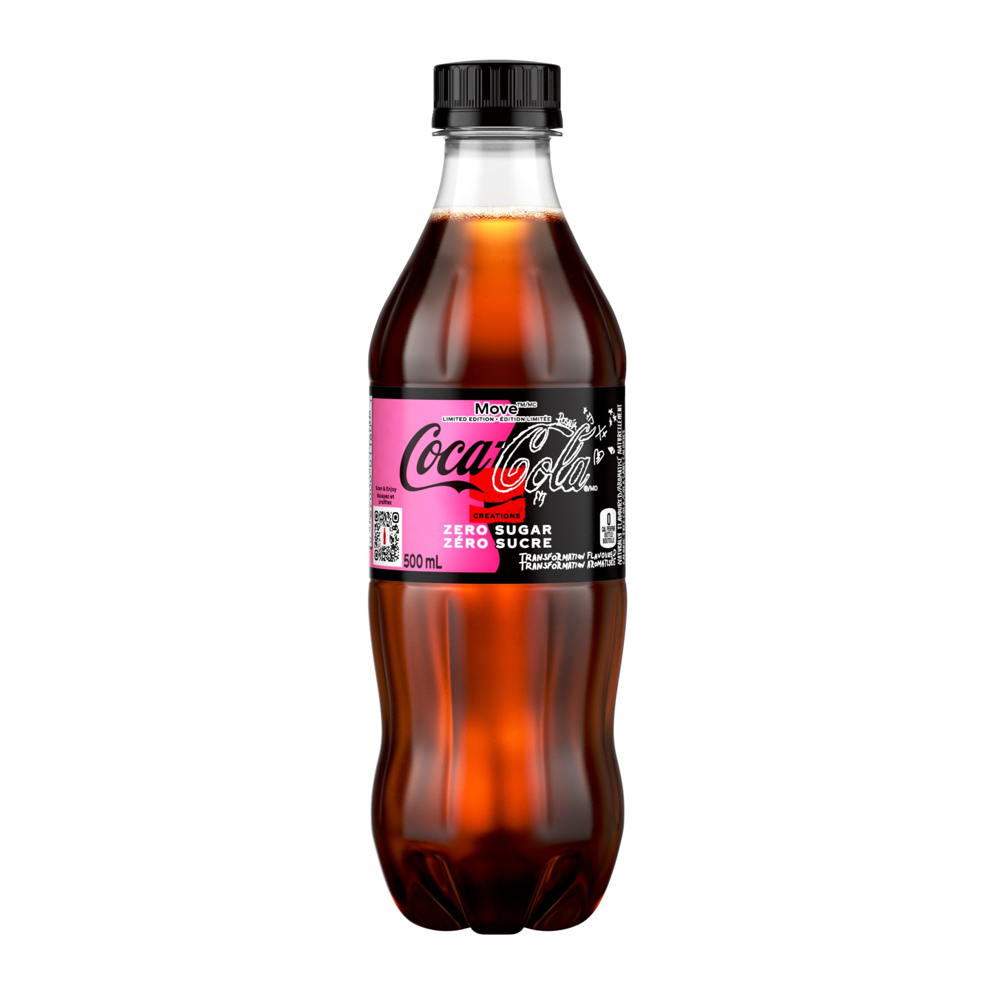 Coca-Cola Zero Sugar Move Bottle, 500 mL - Walmart.ca