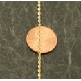 thumbnail image 4 of 14k Yellow Gold 1.5mm Hollow Rope 030 Gauge Chain Necklace, Womens, Mens (20 inches), 4 of 4