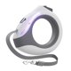 thumbnail image 5 of Correa retráctil para perro con luz LED Yuyangstore Correa con asa Blanco, 5 of 8