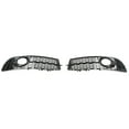 thumbnail image 4 of 4F0807681Q01C, Front Foglight Grille Mesh Style Glossy Black 2pcs Antiaging  For Car, 4 of 8