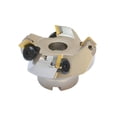 thumbnail image 1 of DBM IMPORTS 45 Degree Indexable Face Mill Cutter 2-1/2'' x 3/4'' 4 Flute SEKN Inserts CNC Machining Insert Carbide Shims Lathe Tool Bit, 1 of 3