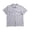 Light Gray, variant on Mens Full Zipp Short Sleeve Shirt Summer Stretch Business Shirts Khaki XL