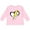 AD-Pink, variant on Inktastic Lightning Bolt Heart Boys or Girls Long Sleeve Toddler T-Shirt