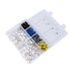thumbnail image 2 of Kit de casquillos de alambre de 440 piezas, extremo EN, 8 especificaciones, manguitos de conector de terminal de engarzado de cable de clavija, universales para automóvil Jadeshay A, 2 of 8