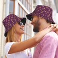 thumbnail image 6 of Mardi Gras Bucket Hat Foldable Fisherman Outdoor Summer Camping Travel Hiking Caps for Men Women, 6 of 7