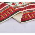 thumbnail image 3 of Chezmoi Collection Prescott 3-Piece Southwestern Multi-Color Cream Quilt Bedspread Set, King, 3 of 4