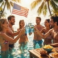 thumbnail image 5 of Mason Jars With Lids And Straws  6 Pack 16 Oz Glass Cups For Cold Beverages Juice Smoothies Iced Coffee Leak-proof Drinking Glasses Sealed & Straw Blue, 5 of 9