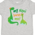 thumbnail image 4 of Inktastic My Nani Loves Me Grandson Dinosaur Boys Toddler T-Shirt, 4 of 5