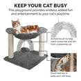thumbnail image 4 of FurHaven Pet Products Tiger Tough Plush Hammock - Silver, 17.3", 4 of 9