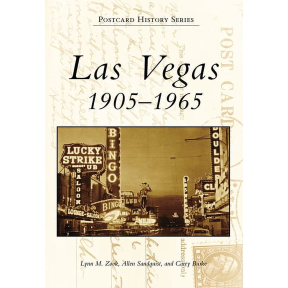 Postcard History Las Vegas: 1905-1965, (Paperback)