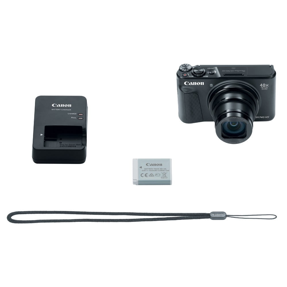 Canon PowerShot SX740 HS 4K Video, 40x Optical Zoom, 20.3MP