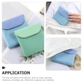 thumbnail image 2 of NICEXMAS 2Pcs Sanitary Napkin Organizer Portable PU Storage Bag Assorted Colors for Small Items, 2 of 7