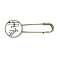 thumbnail image 1 of Instrumento de carga EsES Broche De Broche De Metal Antiguo Unbranded M, 1 of 3