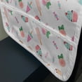 thumbnail image 3 of Ice Cream Microwave Oven Cover, Continuous Sweets Lollipop Romantic Pastel Colors, Water Resistant Organizer with Pockets for Kitchen, 36" x 12", Blush Multicolor, by Ambesonne, 3 of 4