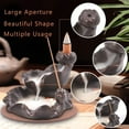 thumbnail image 2 of Waterfall Incense Burner Hold  Porcelain Ceramic Censer with Cones Home Decor  63 Pcs, 2 of 8