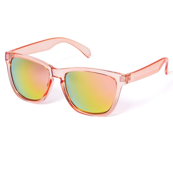 Gafas de sol COLOSSEIN con montura cuadrada vintage y lentes UV400 para mujer