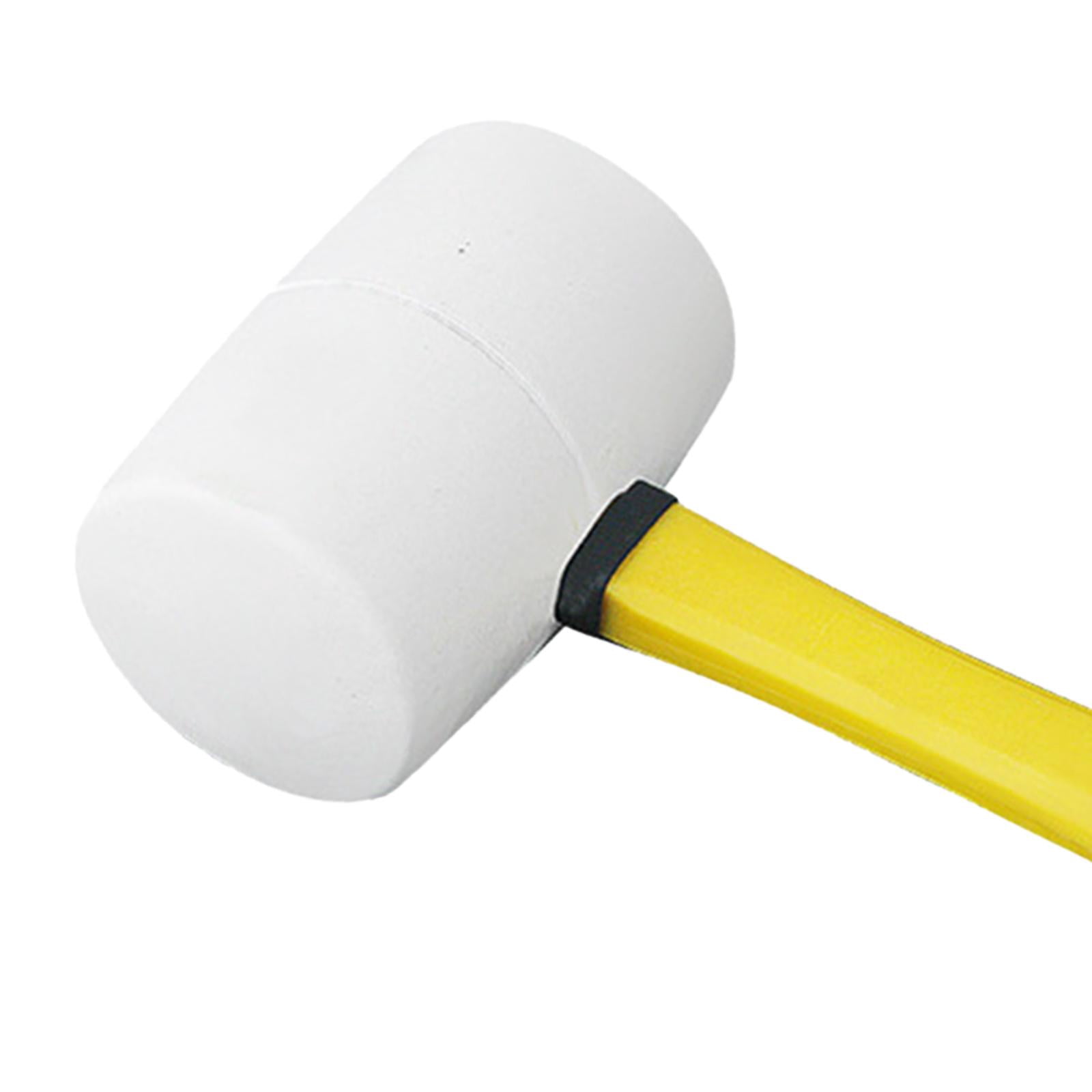 Baoblaze Floor Rubber Hammer Installation Hammer Headset with Grip Handle Soft Hammer for Dia 6.6cm