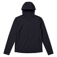 thumbnail image 7 of qelini Sun Protection Shirts for Men Long Sleeve Pullover Sun Shirt with Face Mask Hooded Solid Color Sun Resistant Jacket for Outdoor, 7 of 7