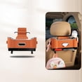 thumbnail image 2 of Car Seat Back Storage Boxes Multifunctional Car Back Seat Organizer with Drink Cup Holders Tissue Box and Hooks for Home and Travel Large Capacity and Easy to Install, 2 of 4